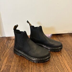 Black Doc Marten boots